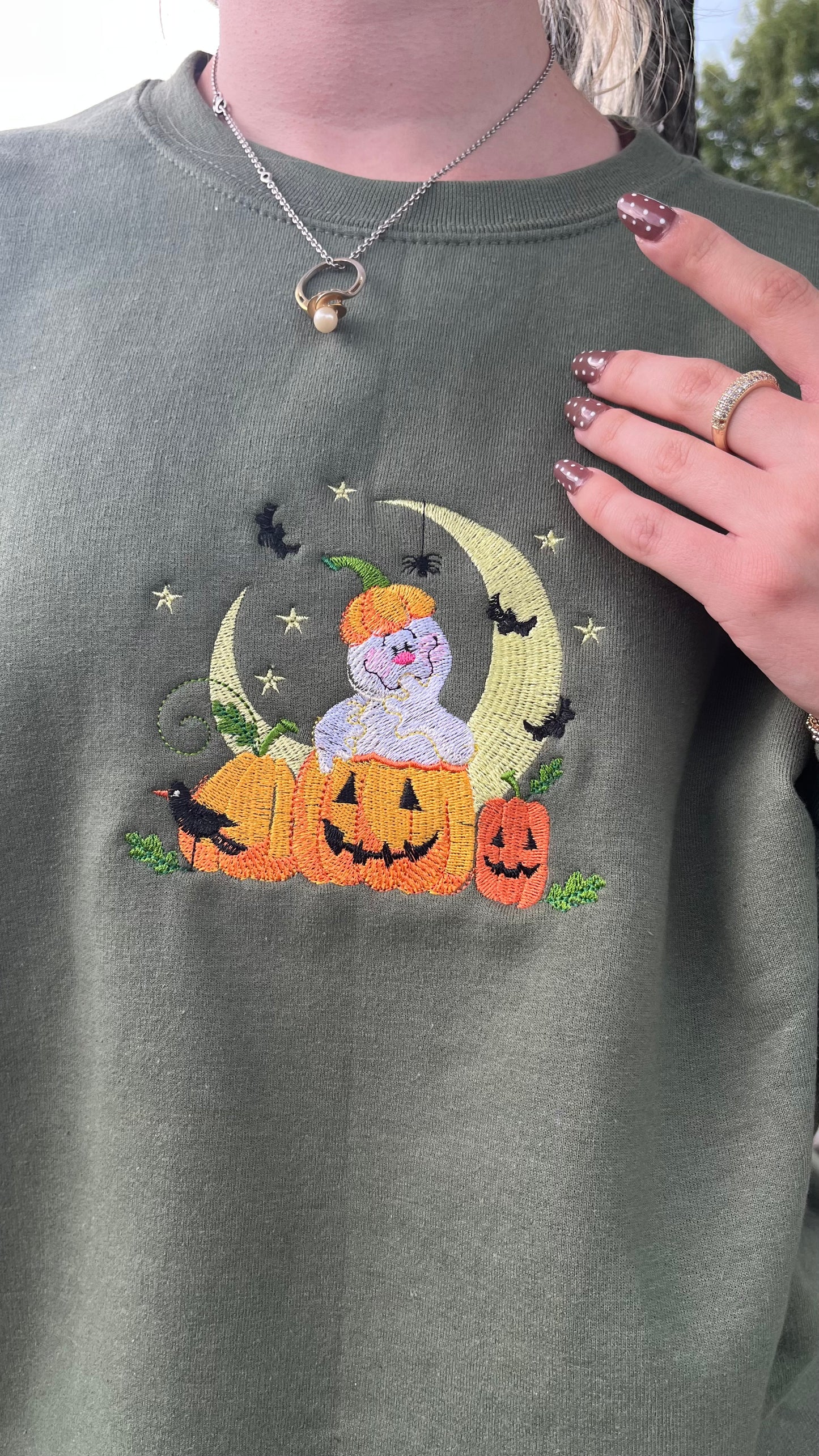 Vintage Ghost Crewneck