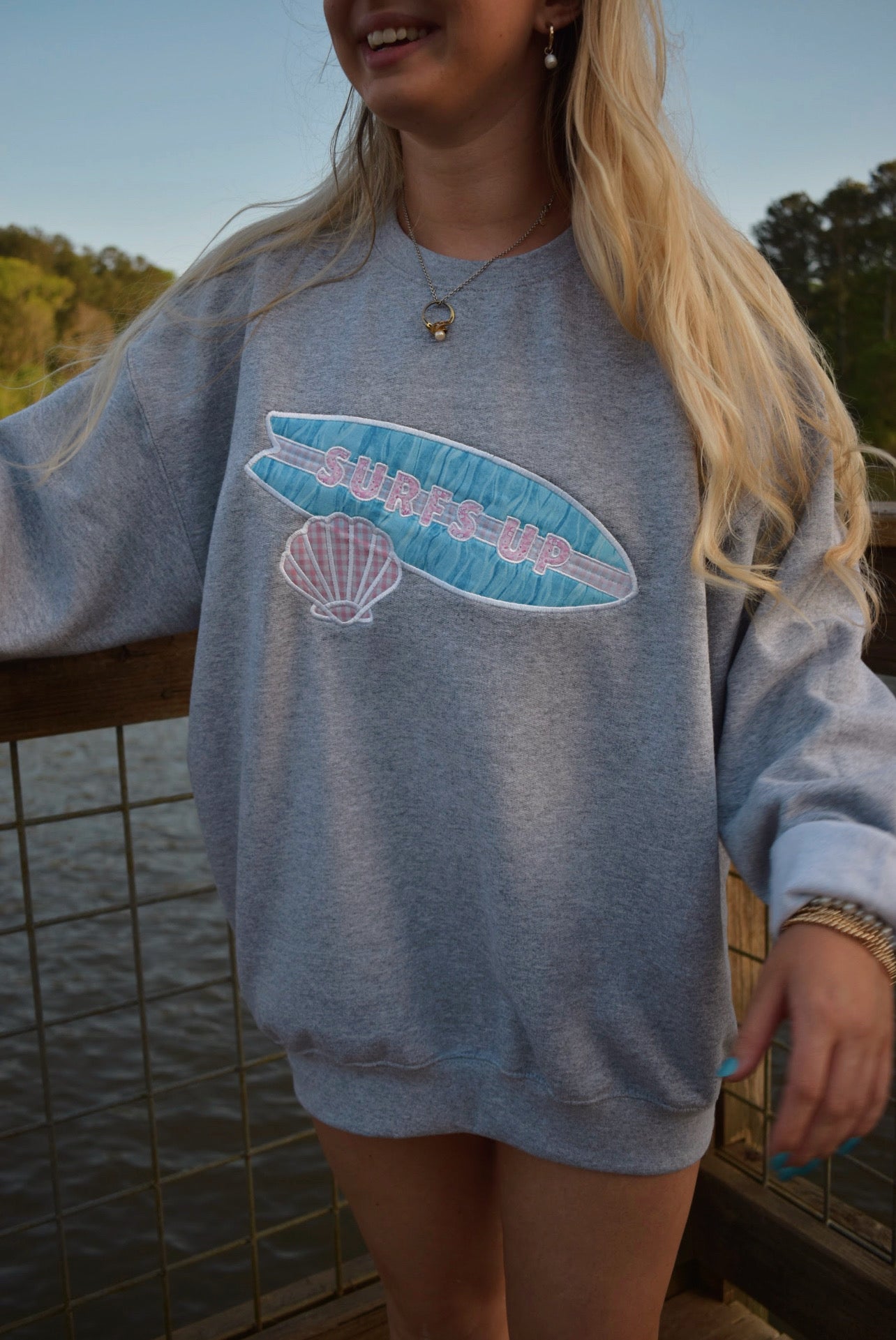 Surfs Up Crewneck