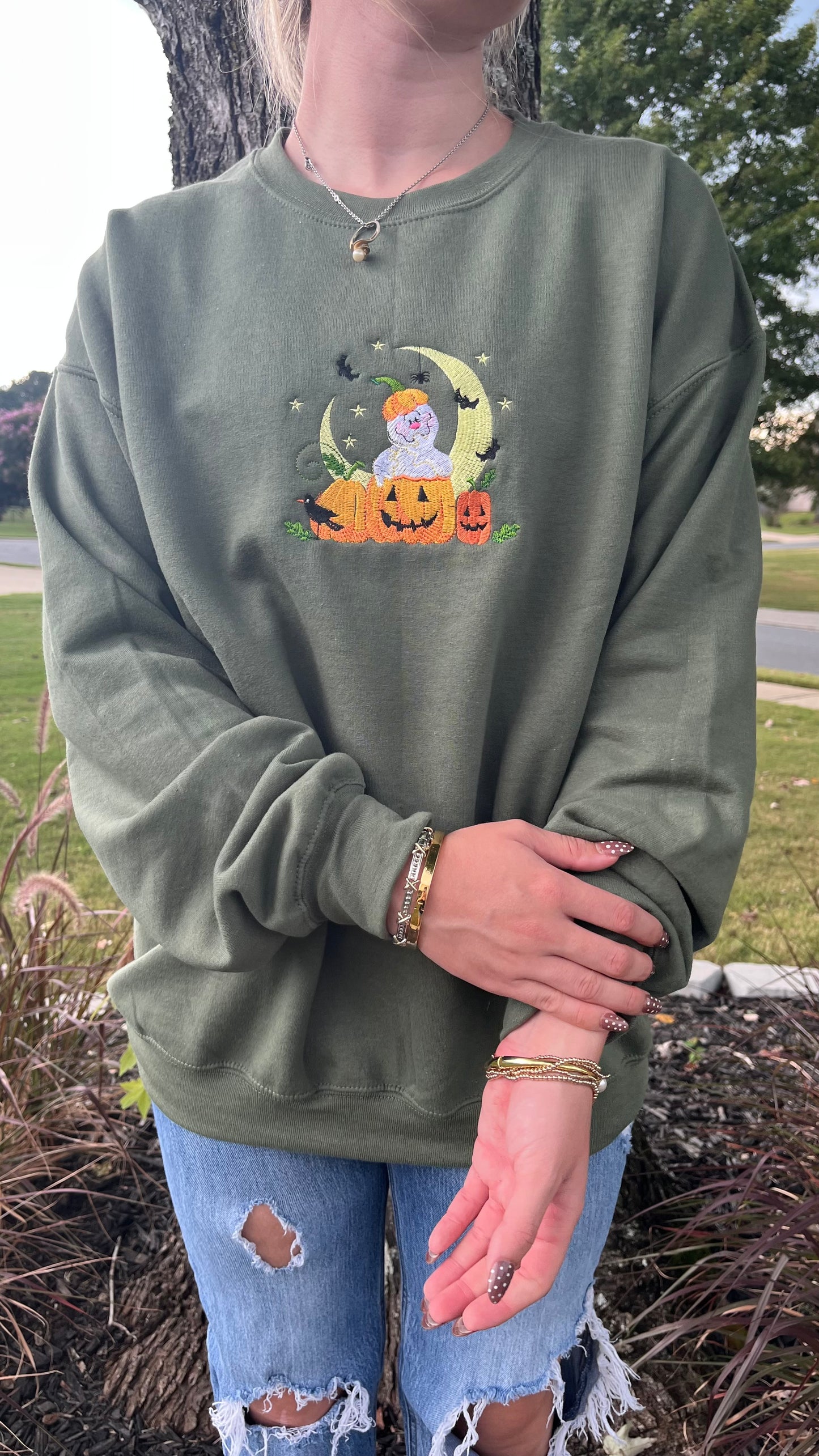 Vintage Ghost Crewneck