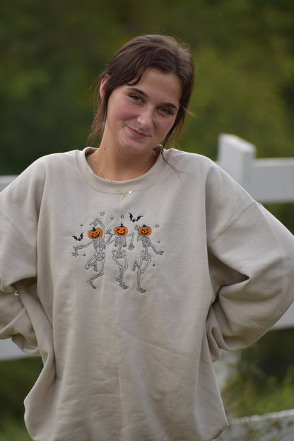 Spooky Skeleton Crewneck