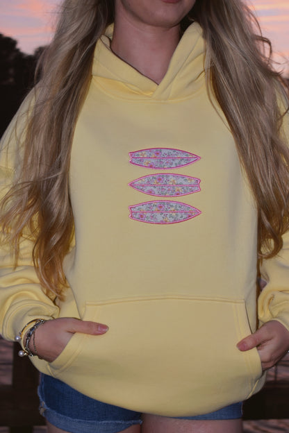 Surfboard hoodie