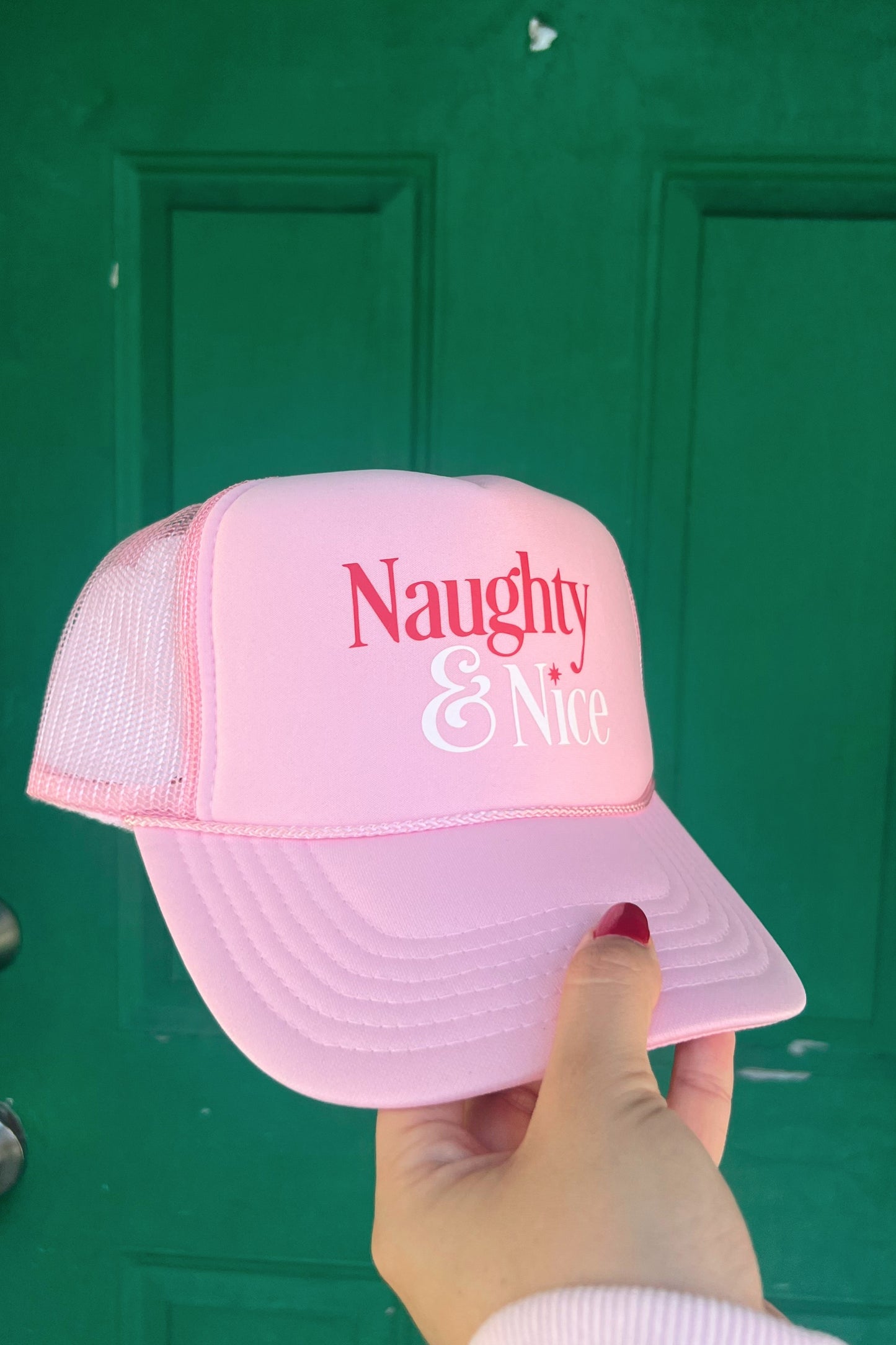 Naughty & Nice Trucker Hat