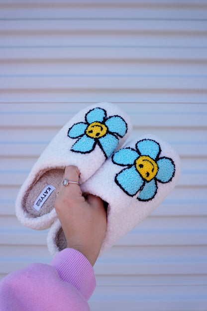 Smiley Flower Slippers