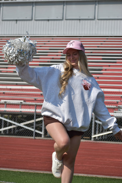 Pink Bow Trucker Hat