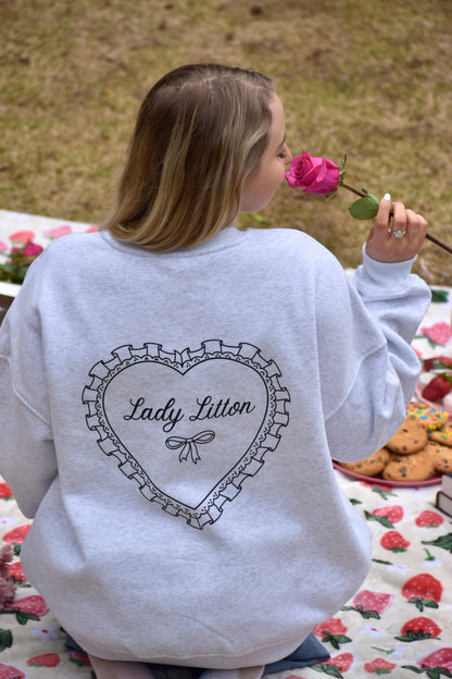 Lady Litton Gray Crewneck