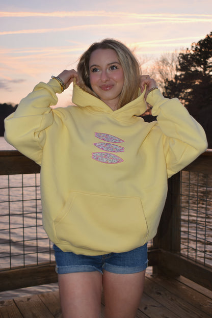 Surfboard hoodie