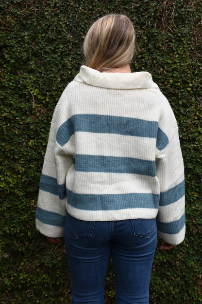 Serena Striped Sweater