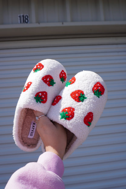 Strawberry Slippers