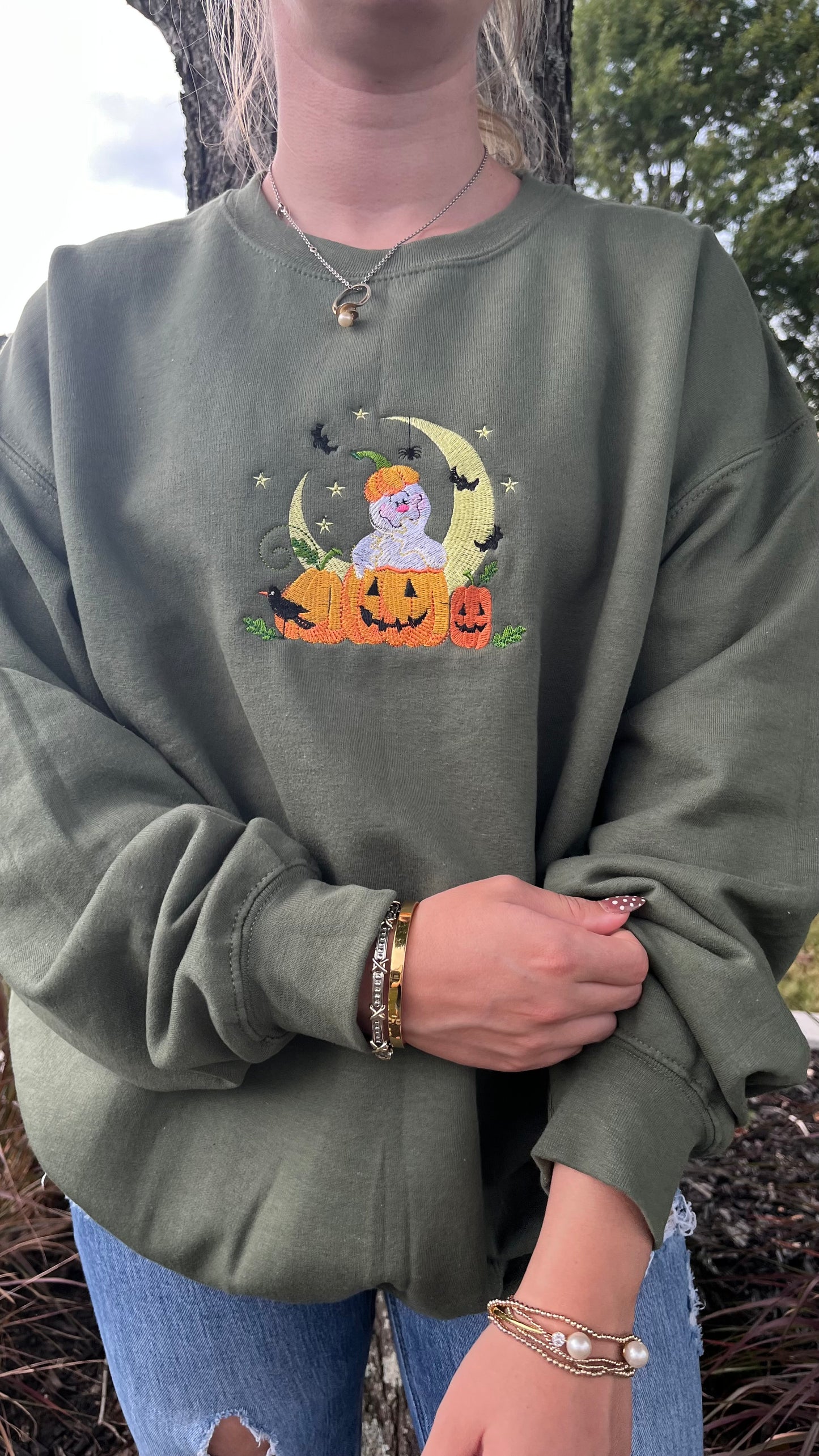 Vintage Ghost Crewneck