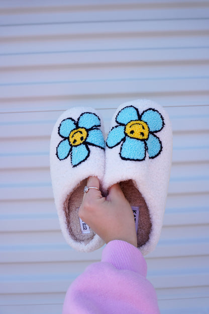 Smiley Flower Slippers