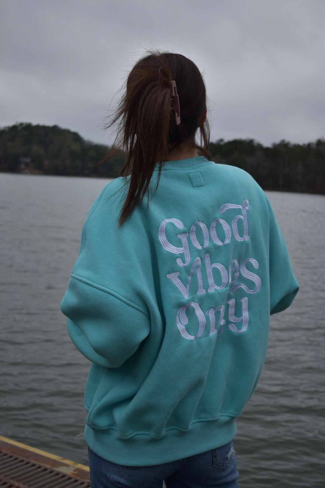 Good Vibes Only Crewneck