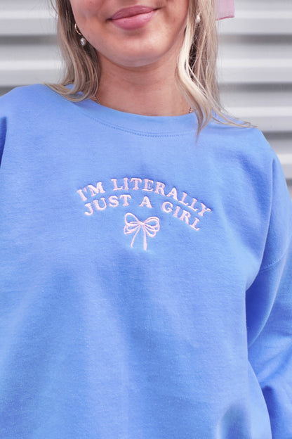 Just A Girl Crewneck