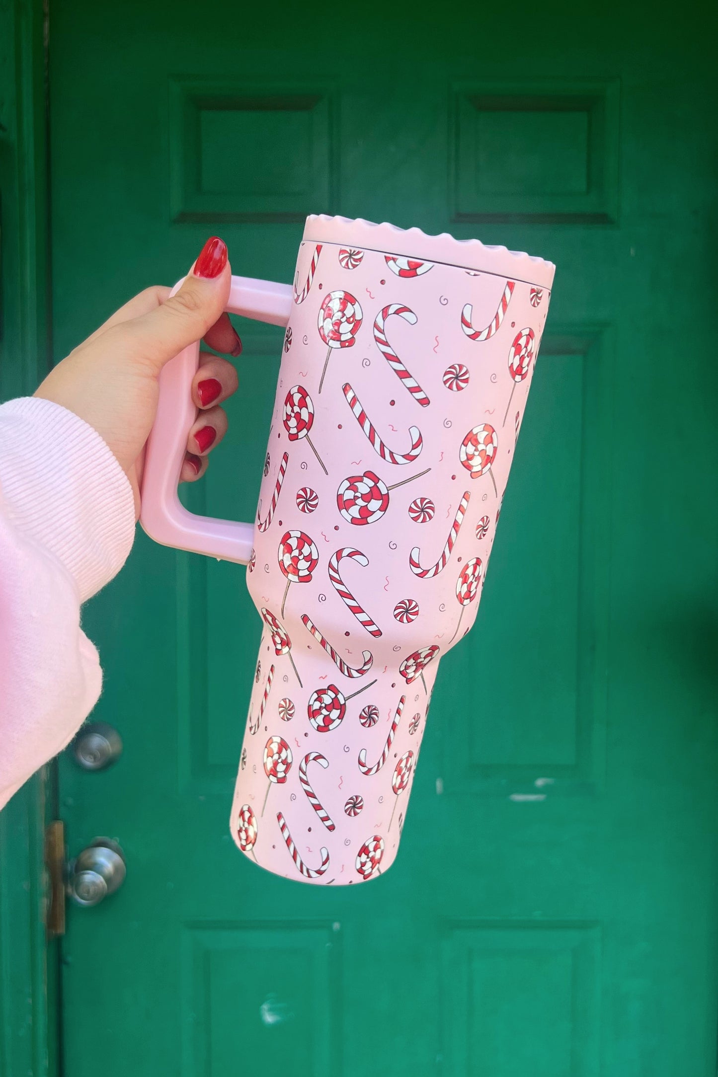 Candy Cane Tumbler