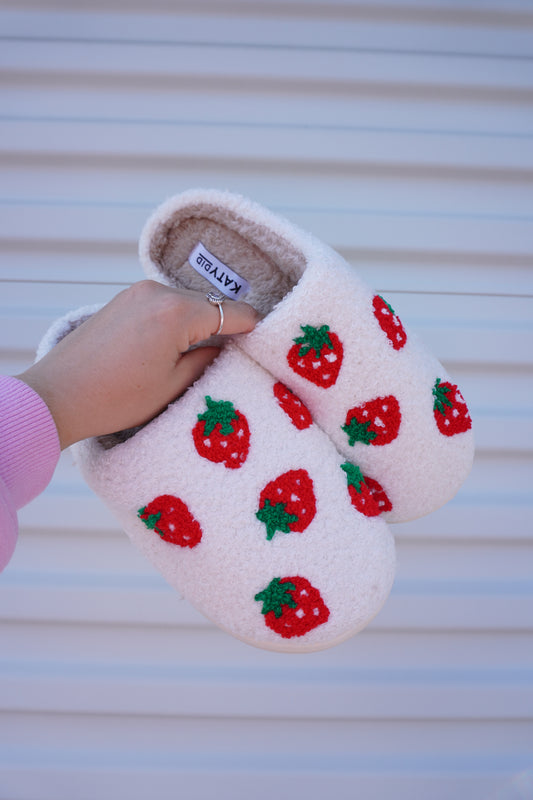 Strawberry Slippers