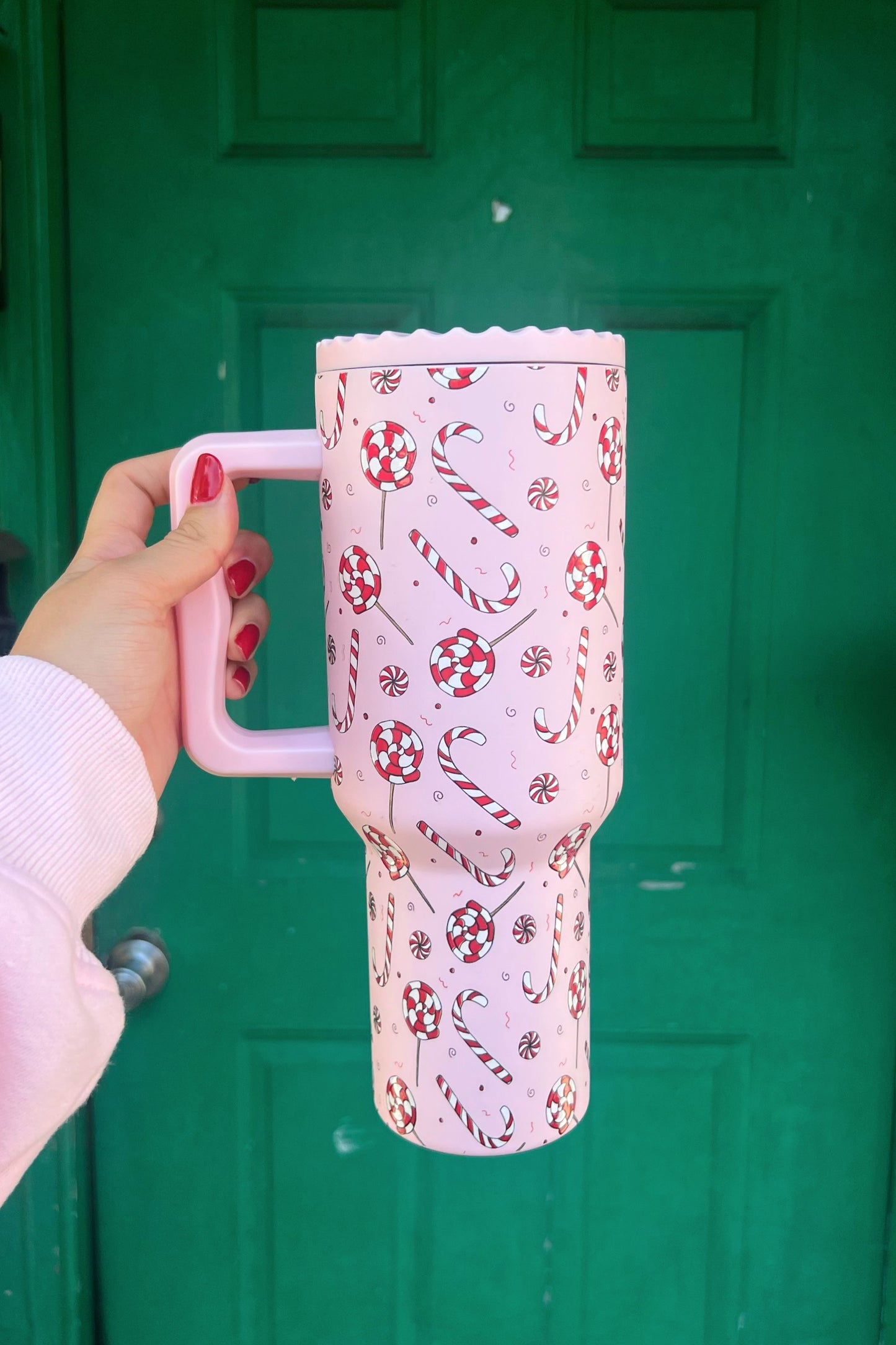 Candy Cane Tumbler