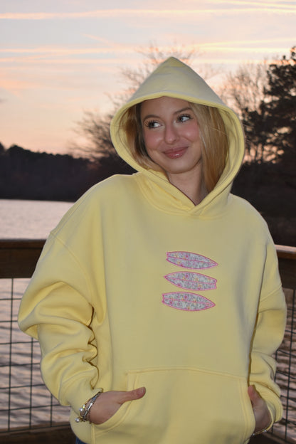 Surfboard hoodie