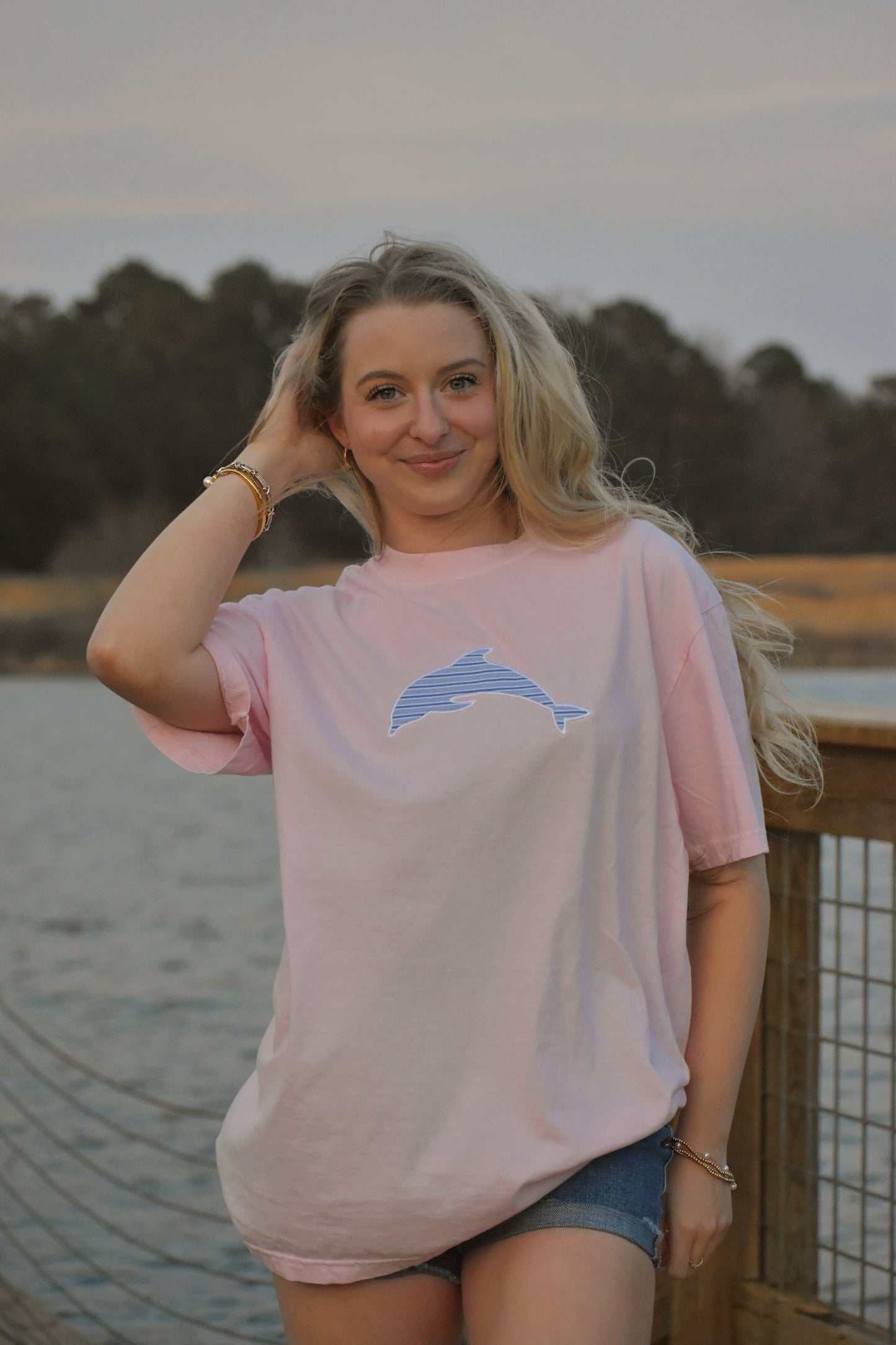 Dolphin tee