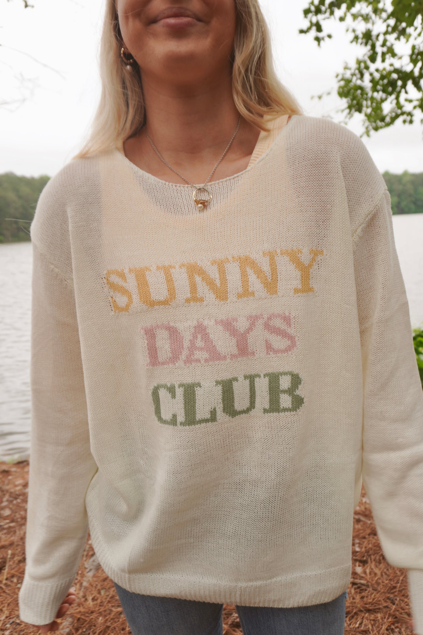 Sunny Days Club Lightweight Sweater