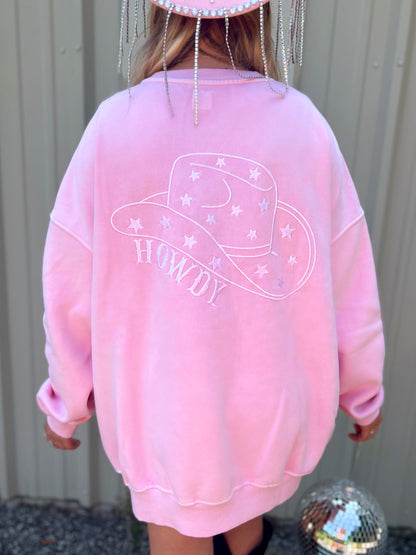 Howdy Cowgirl Crewneck