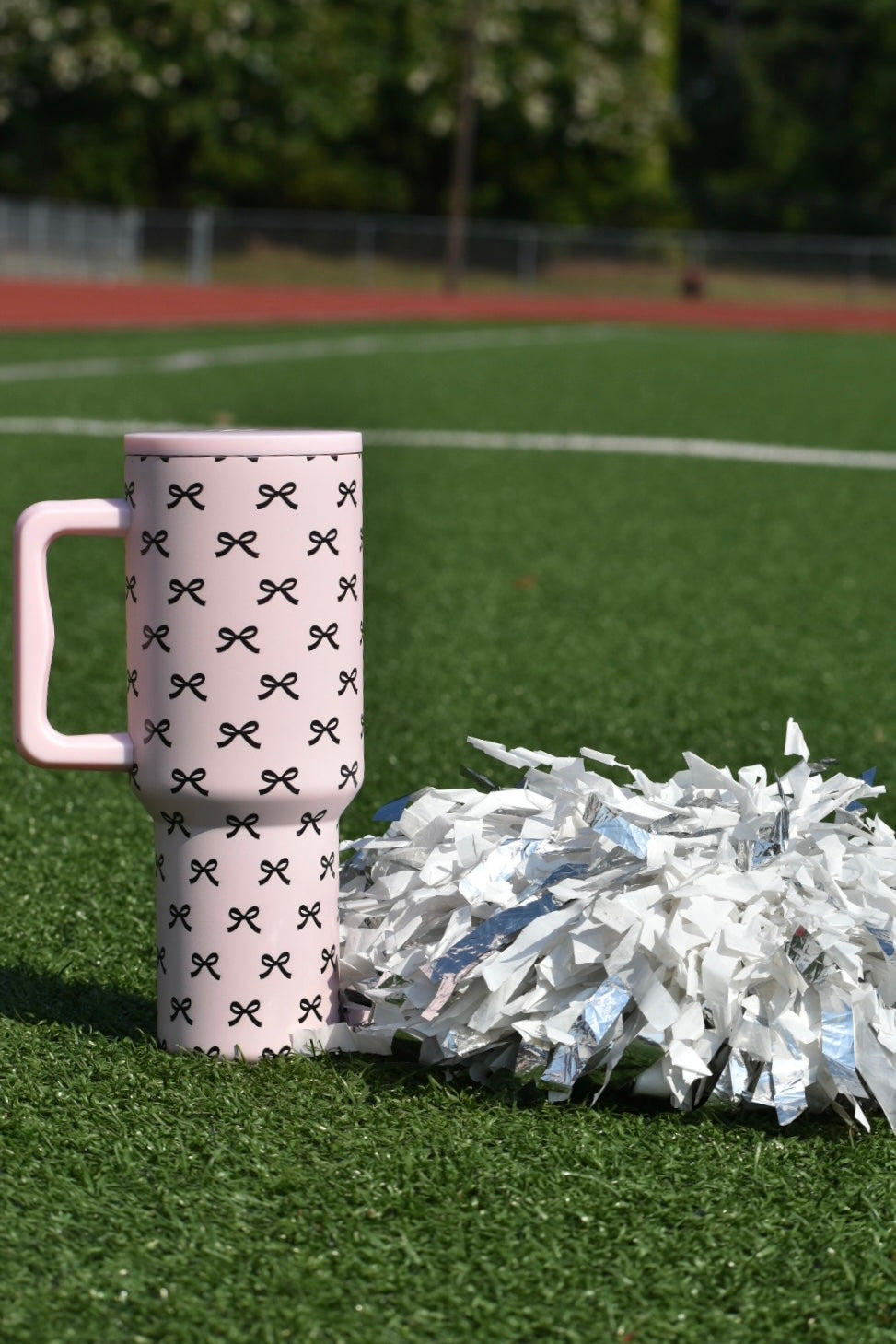 Pink Bow Tumbler