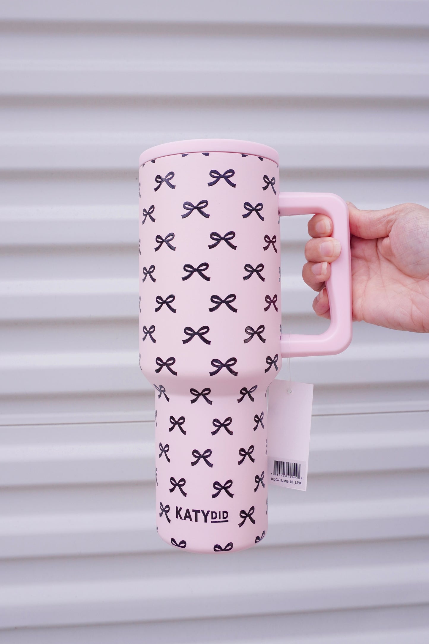 Pink Bow Tumbler