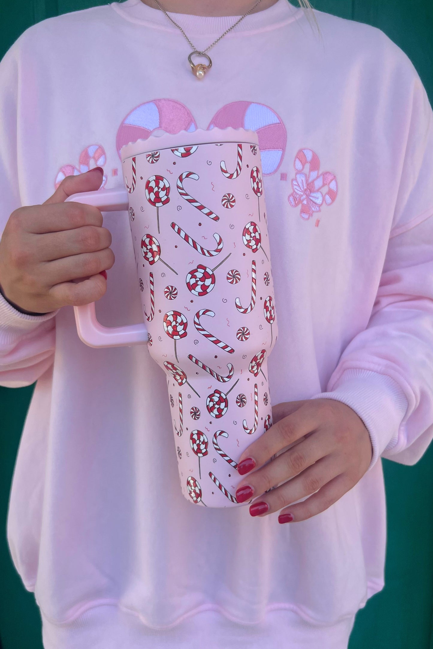 Candy Cane Tumbler