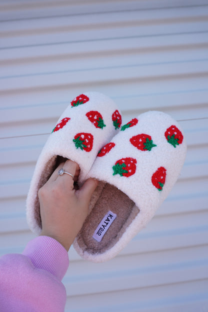 Strawberry Slippers