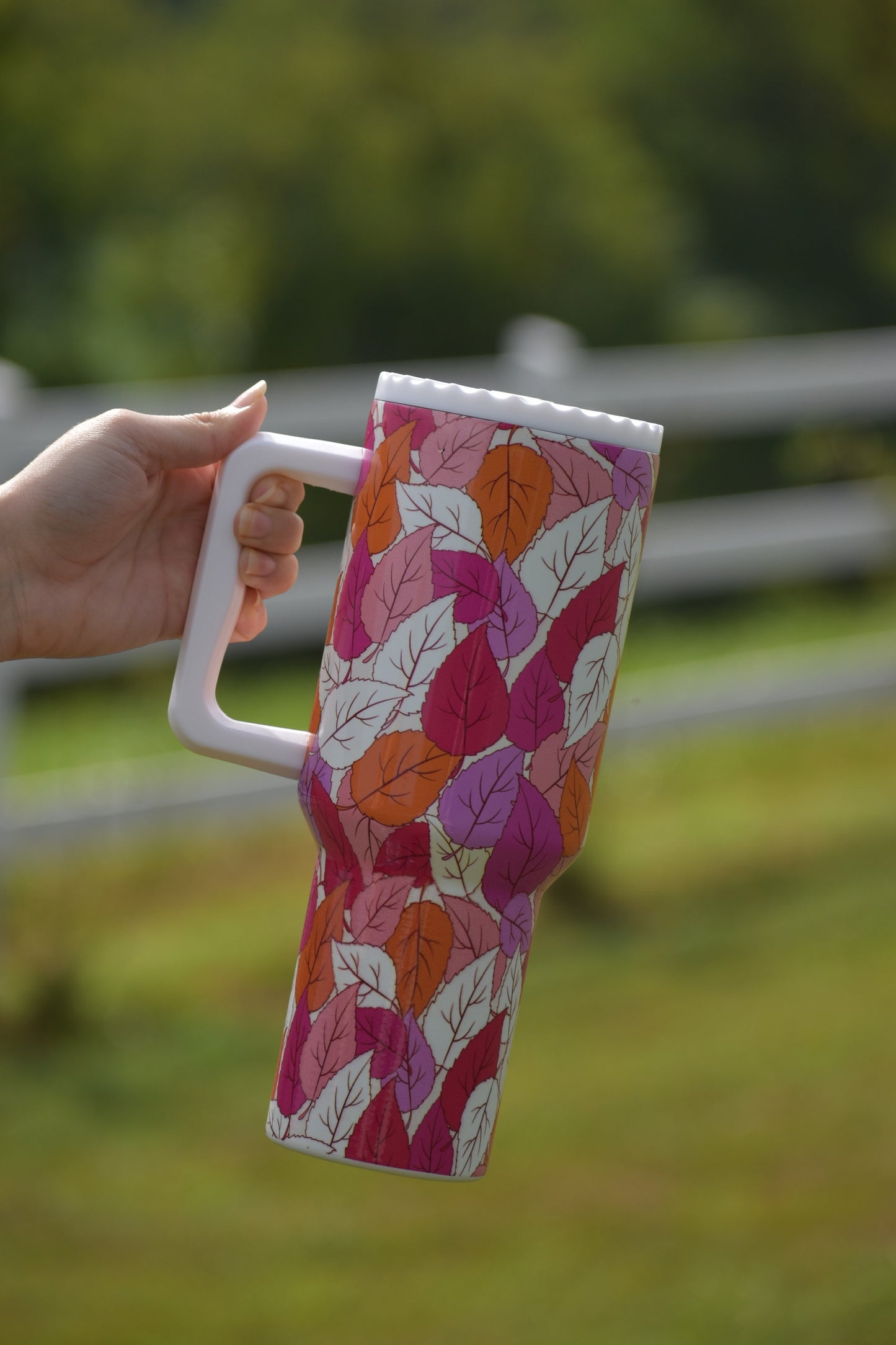 Autumn Leaves Tumbler