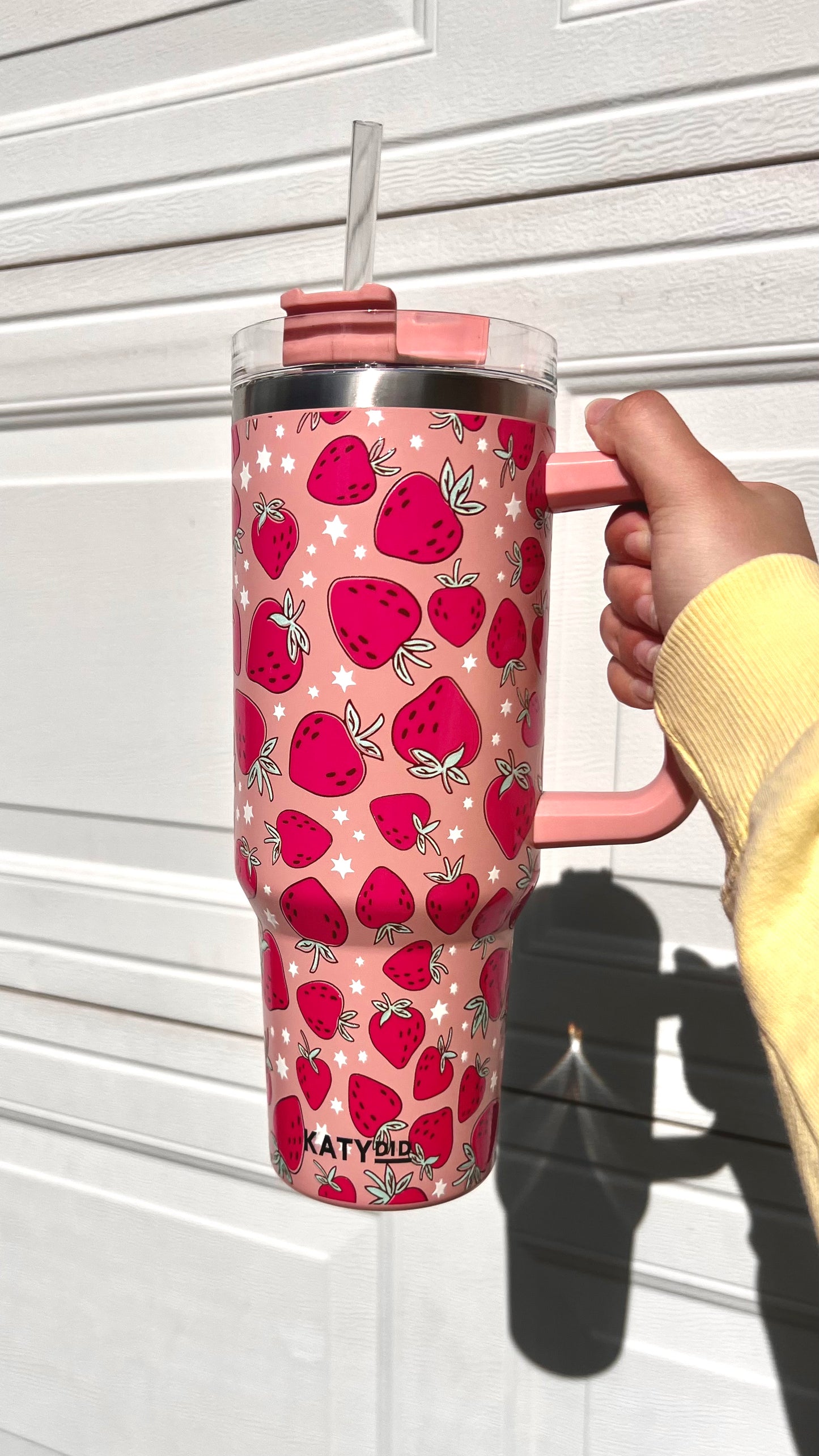 40oz Strawberry Tumbler